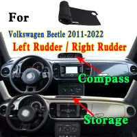 สำหรับ Volkswagen VW Beetle A5 GP 5C1 5C7 5C2 5C8 2011-2022 Dashmat Dashboard แผงฉนวนกันความร้อนครีมกันแดด Pad