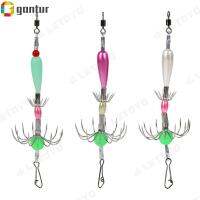 GANTUR การจำลอง อุปกรณ์ตกปลา ร่มใหญ่/เล็ก เบ็ดปลาหมึก เหยื่อปลาหมึก Inkfish calamary lures อุปกรณ์จับยึด