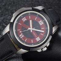 Yazole383 sports watch students present fashion leisure male big dial watches mens