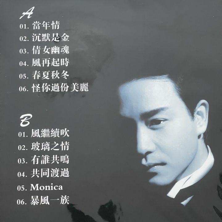 แผ่นเสียงไวนิล-lp-เพลงจีน-เลสลี่จาง-leslie-cheung-แผ่นใหม่