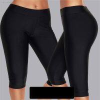 ♈☒☢ Elastic High Waist Sports Leggings Women Quick Dry 3/4 Running Trouser Female Crop Gym Fitness Tights