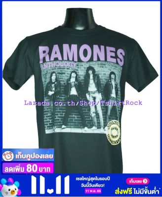 เสื้อวง RAMONES เสื้อยืดวงดนตรีร็อค เสื้อร็อค ราโมนส์ RMN692 ส่งจาก กทม.