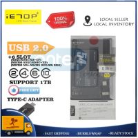 Ietop All In One เครื่องอ่านการ์ด Type-c Usb 2.0 C2-07