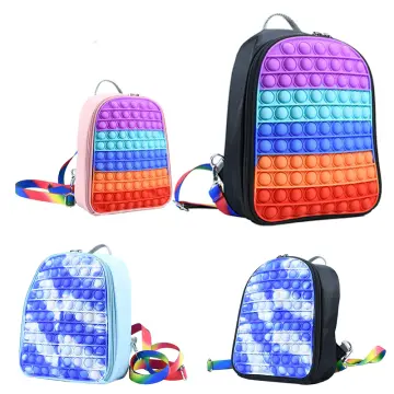 Kids Backpack Pop It School Bag Fidget Bookbag for Girls & Boys 6