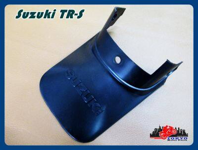 SUZUKI TR-S REAR MUDGUARD PLASTIC "BLACK" (1 PC.) // หางเต่า บังโคลนหลัง SUZUKI TR-S สีดำ