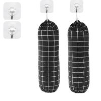 ✢◆❡ Wall Mount Garbage Plastic Bag Organizer Bag Storage Dispenser Bag Holder For Kitchen Drawstring