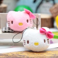 Childrens toys mini twisted egg machine doll plush doll head straps wedding backpack away gift key knob