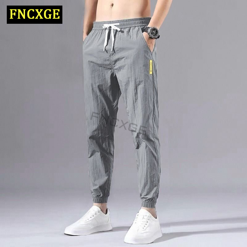 Mens Sweatpants F_Gotal Men’s Casual Big and Tall Elastic Waist Joggers Sports Running Pants Trouser with Pockets 