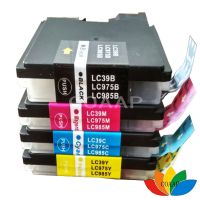 4 X LC985 LC39 LC975หมึกสำหรับ Brother DCP J125 J315W J515W MFC J265W J410 J415W J220เครื่องพิมพ์