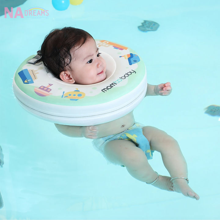 na-dreams-ห่วงยางคอ-mambobaby-ห่วงโฟมสวมคอสำหรับว่ายน้ำ-ห่วงคอ-mambo-baby-neck-float-pro-ไม่ต้องเป่าลม-สำหรับเด็กเล็ก