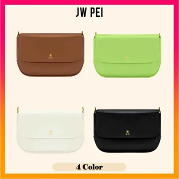 JW PEI Crossbody Bags Clearance - Green Womens Debby Flap