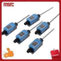 MSRC 5PCS NC-NO สวิตช์จำกัดชั่วขณะ มีน-9101 5 A 250V AC สวิตช์เดินทาง ทนทานต่อการใช้งาน สีฟ้าสีฟ้า ไมโครสวิตช์ เราเตอร์โรงสี CNC