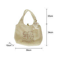 Hylhexyr ผู้หญิง Soft Plush Tote Simple ผ้าอุ่น Shopper กระเป๋าเย็บปักถักร้อยหมีกระเป๋าถือ Eco กระเป๋าสะพายกระเป๋าสำหรับ Girls