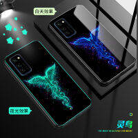 โทรศัพท์แบบแก้วเรืองแสงเคสสำหรับ Xiaomi F4 POCO X4 GT M4 Pro 5G กระจกเทมเปอร์ + เคสกันกระแทกกรอบ TPU นุ่มฝาหลังเคสป้องกัน