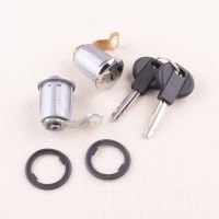 【YF】 Car Rear Door Lock Set Barrel Keys 252522 Fit For Citroen Berlingo Xsara Peugeot Partner 1999 2000 2001 2002 2003 2004 2005