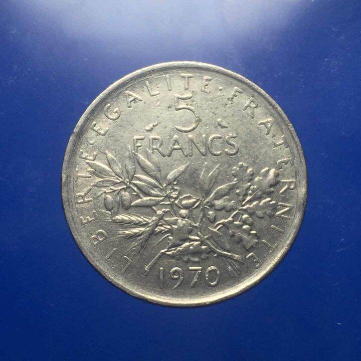 5 francs republique francaise 1970