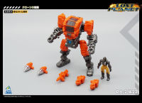 MFT DA22 DA-22 Transformation Diaclone Powered-Suit Power Suit สีดำ Mech Solider Lost Planet Action Figure Collection ของเล่น