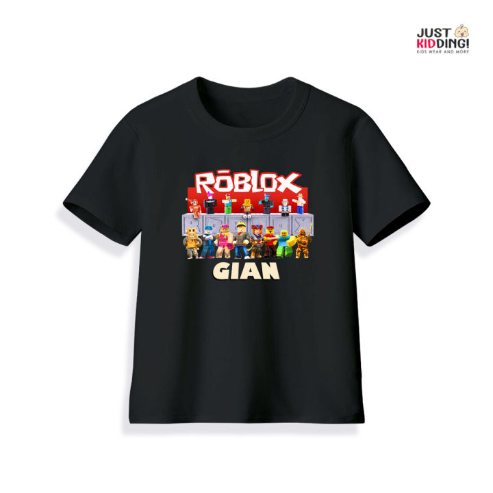 CUSTOMIZED ROBLOX Tshirt - ROBLOX SHIRT with Name ROBLOX FOR KIDS Roblox  Character, Cotton, Premium Quality