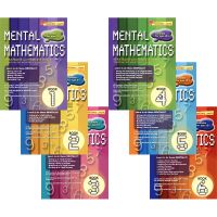 SAP mental mathematics book 1-6 Singapore mathematics super heart algorithm primary school mathematics calculation Workbook for Grades 1 to 6 quick calculation ability training mathematical thinking teaching aids English original imported