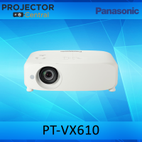 Panasonic PT-VX610 Projector : XGA resolution at 5,500 ANSI Lumens brightness and with a high contrast ratio of 16,000:1 รับประกัน 2 ปีเต็ม Spec. เทียบเท่า Epson EB-2065