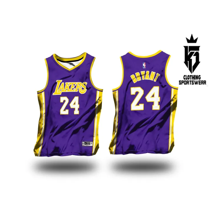 NEW LAKERS VIOLET FULL SUBLIMATION BASKETBALL JERSEY Lazada PH