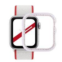 นาฬิกาโลหะป้องกันเพชรเคสสำหรับ Apple Watch ซีรีส์3 &amp; 2 &amp; 1 42มม.