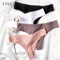 FINETOO 3 Pcs Panties Womens Underpants y Low-Rise Women String Ladies Intimate