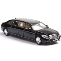 ของเล่นมีเสียงสำหรับเด็กรุ่น1:32รถของเล่น Maybach S650แบบขยายรถโลหะผสมและยานพาหนะของเล่นโมเดลรถยนต์น้ำหนักเบา