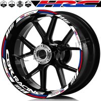 ☒ For Honda HRC CBR 1100 CBR1000RR 600RR 125 CBR650/500/300/250 R Motorcycle Wheel Rim Sticker Stripe Decal Tape Accessories