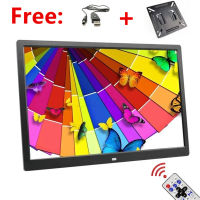 Good gift new 15 Inch LED Backlight HD 1280*800 Full Function Digital Photo Frame Electronic Album digitale Picture Music Video