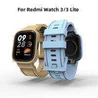 ۩ Pasek do zegarka Redmi 3 Lite aktywny silikonowy wymiana paska bransoleta pasek sportowy do Redmi watch3 3 lite Smartwatch Correa