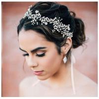 Bridal Hair Vine Pearl Crown Headpiece For Bride Bridal Headbands Wedding Headpieces Wedding Hair Accessories