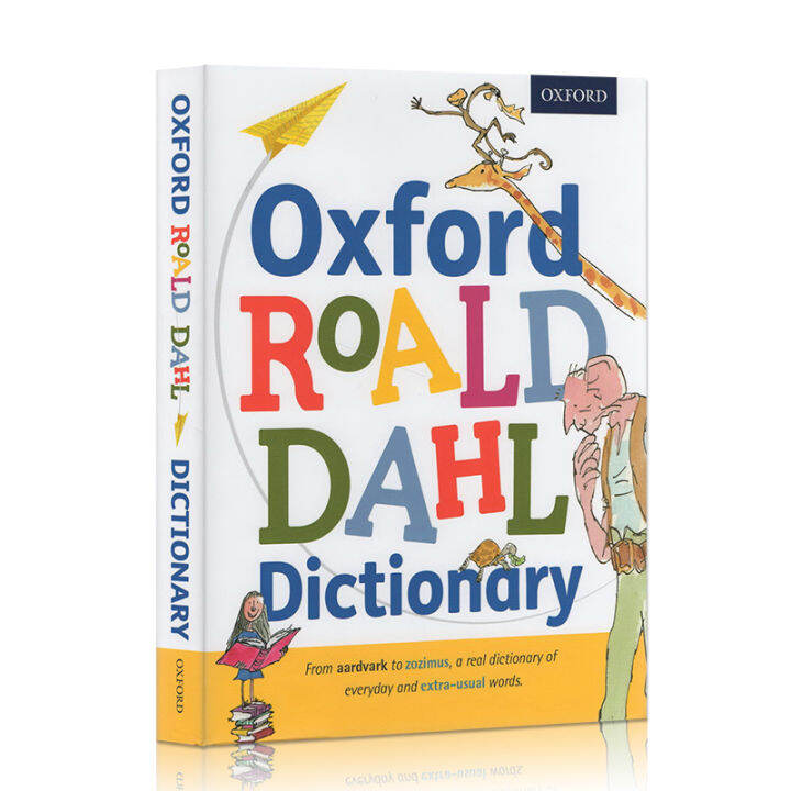 Oxford Roald Dahl dictionary, hardcover edition, Oxford press, English