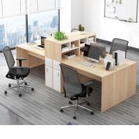 [COD] desk simple modern office desktop computer bookshelf combination home writing workbench