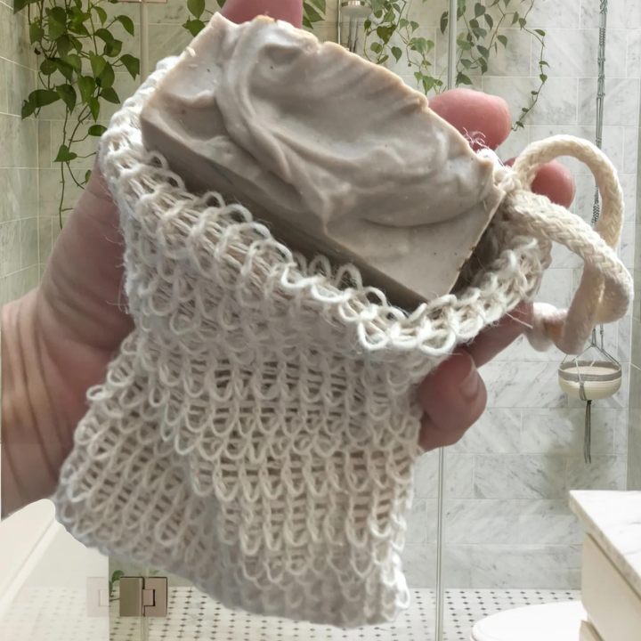 replanetme-soap-mesh-bag-ถุงตาข่ายใส่สบู่อาบน้ำ-9-14-cm