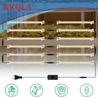 QKKQLA 30cm Sunlight Full Spectrum LED Grow Light Greenhouse Phytolamp Plants Lamp For Seedling Flower Indoor Cultivation Growth Lights