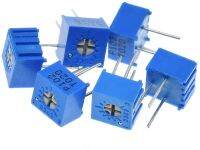 +——{} 10PCS 3362P Single Turn Precision Adjustable Resistor 100R 500R 1K 2K 5K 10K 20K 50K 100K 200K 500K 1M Potentiometer