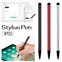 3ชิ้นศัพท์สากลแท็บเล็ตปากกาหน้าจอสัมผัส Capacitive Stylus ดินสอสำหรับ Android ซัมซุงเครื่องเขียนแท็บเล็ตปากกา.