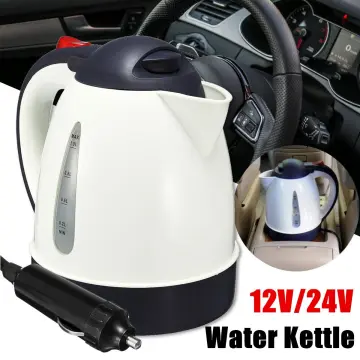 Car Electric Kettle, 1300ml Travel Electric Pot Car Heating Kettle, Brew  Coffee For Travel Camping Boil Water 