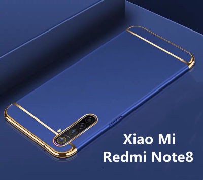 ส่งทั่วไทย ส่งจากกรุงเทพ เก็บเงินปลายทาง Case Xiaomi Redmi Note8 เคสเสี่ยวมี่ เรดมี note8 เคสกันกระแทก เคส Redmi Note 8 เคสประกบหัวท้าย เคสประกบ3ชิ้น แบบไม่หนา สีเมทัลลิคเคสโทรศัพท์ ต้านเชื้อแบคทีเรียเคส3 In 1สุดหรู