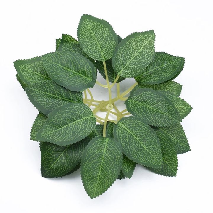 50pcs-artificial-rose-leaf-mini-silk-cloth-fake-rose-leaf-lifelike-faux-greenery-stem-diy-office-ornaments-festival-home-decor