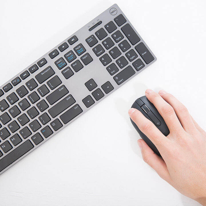 Dell/ Dell KM717 wireless keyboard mouse mouse set laser 2.4G Bluetooth