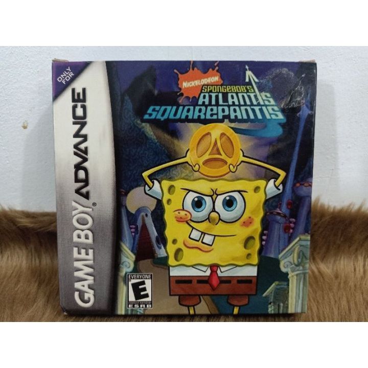 Gameboy Advance GBA SpongeBob Atlantis Squarepantis | Lazada PH