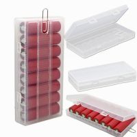 5Pcs 18650 Battery Case Holder,8X18650 Batteries Storage Box,Hard Case Cover Battery Holder Organizer Container