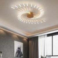 2021 hot sale fireworks led chandelier living room bedroom household chandelier d ceiling chandelier lighting chandelier