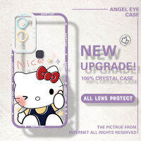 เคสสำหรับ Infinix Hot 12 Hot 12 Pro Hot 12i 12 Play ร้อน Infinix Smart 5 Pro เคสการ์ตูน Hello Kitty แบบดั้งเดิมเคสโทรศัพท์คริสตัลปลอกอ่อนคลุมทั้งหมดเคสมือถือใสป้องกันกล้อง