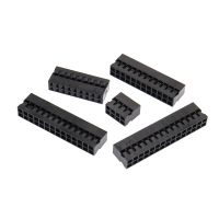 10pcs Double row Dupont 2.0mm Pitch 2x2/2x3/2x4/ 2x5/2x6/2x7/2x8P Housing Plastic Shell Terminal Jumper Wire Connector