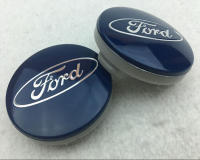 Upgrade 4Pcs 54mm blue Car Wheel Hub Center Cover Caps Emblem Logo Badge For Ford Fiesta EcoSport Escort Car Exterior Accessories