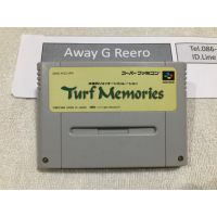 Turf Memories ตลับ Super Famicom (SFC) ของแท้จากญี่ปุ่น สภาพสวย