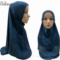 【YF】 BOHOWAII Enfant Ramadan Prayer Inner Hijabs Malaysia Muslim Girl Instant Turbante Bonnet Cap Summer Hidjab Musulman Femme